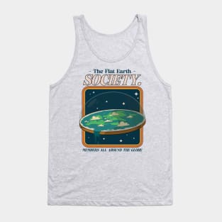 The Flat Earth Society Tank Top